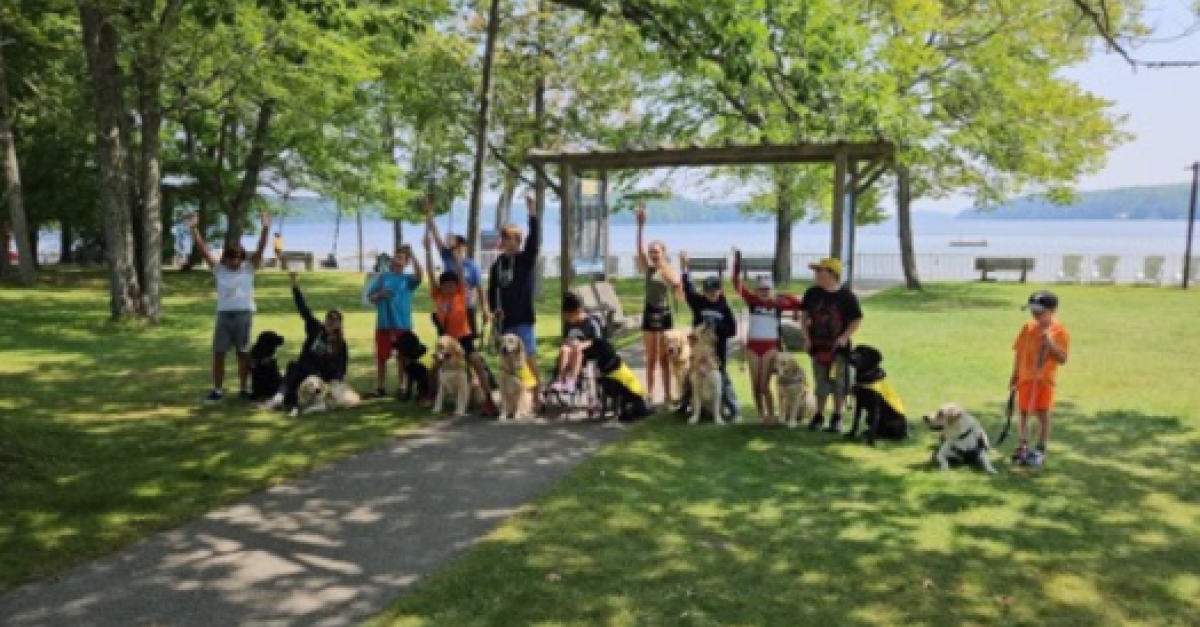 CNIB Buddy Dog Camp Guide Dog Gazette, Fall 2023 CNIB